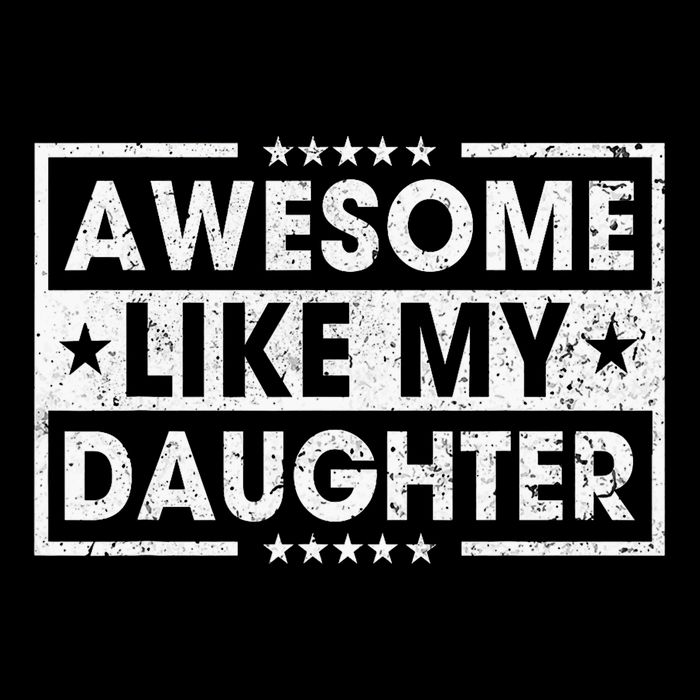 Awesome Like My Daughter Retro Funny Sayings Father Mom Dad Impact Tech Backpack