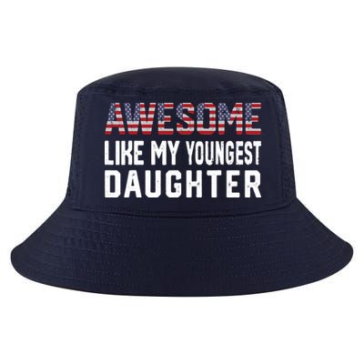 Awesome Like My Youngest Daughter |Funny Father Mom Dad Joke Cool Comfort Performance Bucket Hat