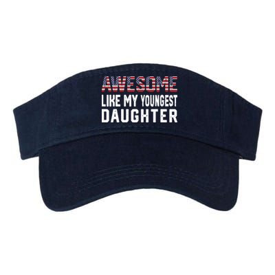 Awesome Like My Youngest Daughter |Funny Father Mom Dad Joke Visor
