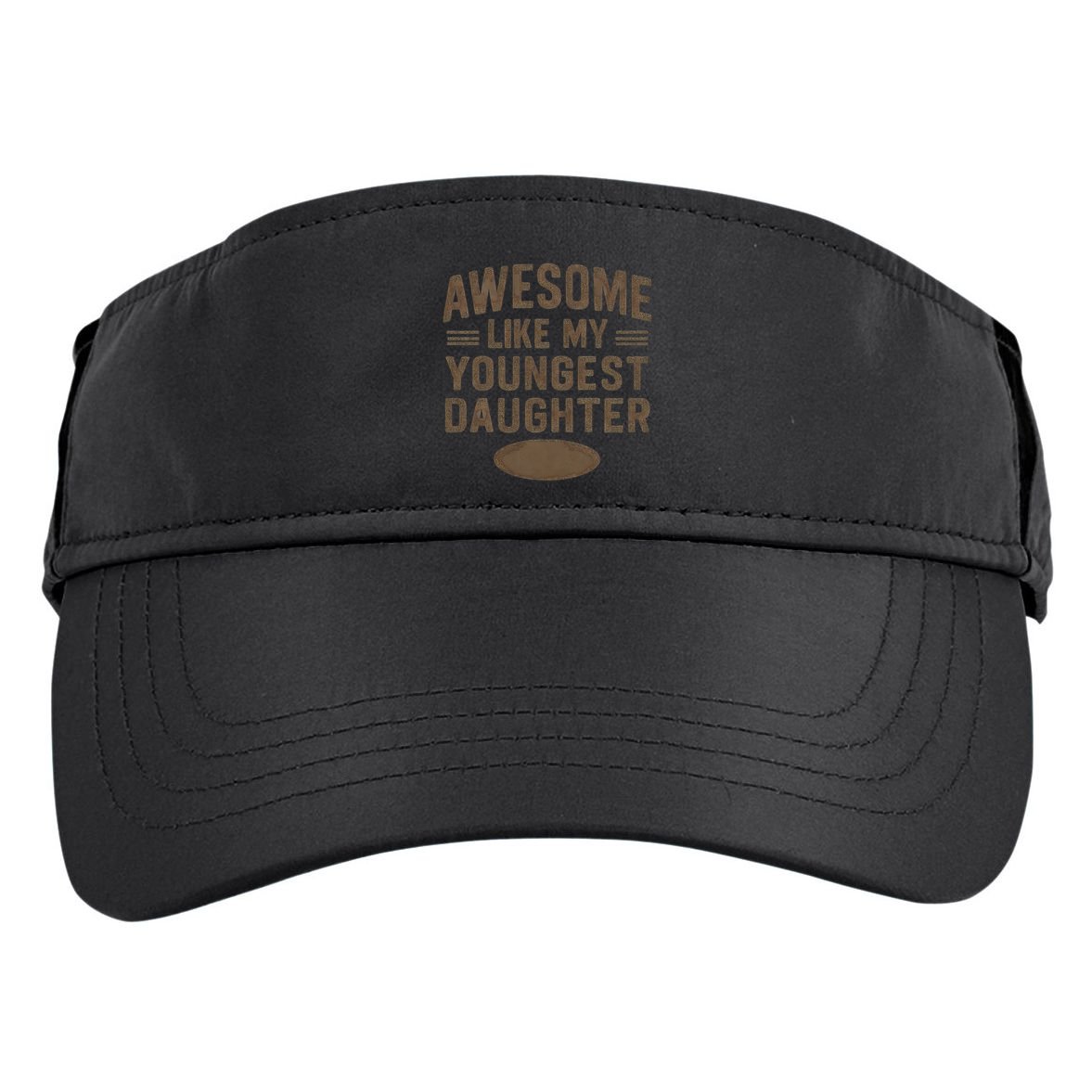 Awesome Like My Youngest Daughter Adult Drive Performance Visor