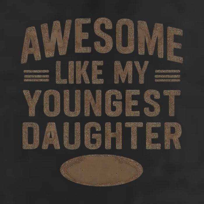 Awesome Like My Youngest Daughter Adult Drive Performance Visor