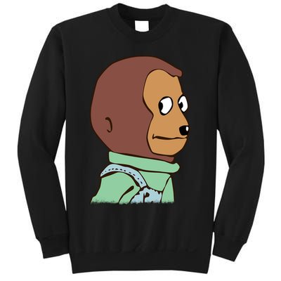 Awkward Look Meme Monkey Puppet Meme Sweatshirt