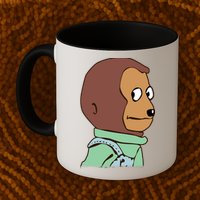 Awkward Look Meme Monkey Puppet Meme Mug