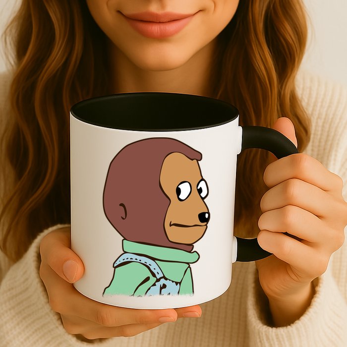 Awkward Look Meme Monkey Puppet Meme Mug