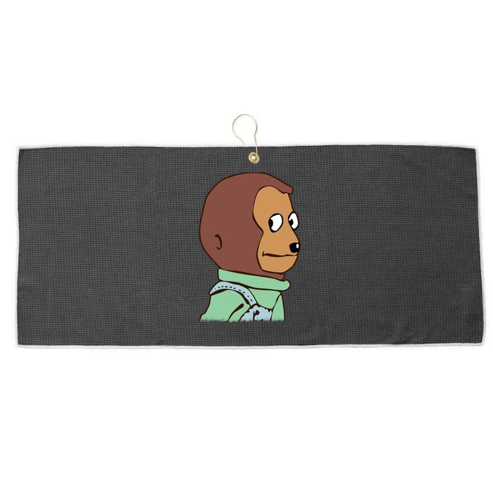 Awkward Look Meme Monkey Puppet Meme Large Microfiber Waffle Golf Towel