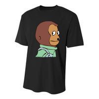 Awkward Look Meme Monkey Puppet Meme Youth Performance Sprint T-Shirt