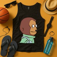 Awkward Look Meme Monkey Puppet Meme Tank Top