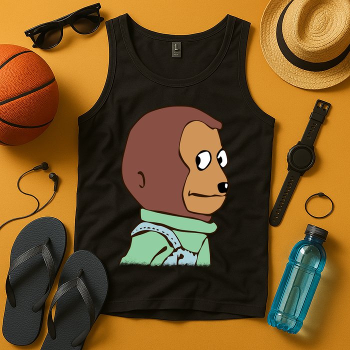 Awkward Look Meme Monkey Puppet Meme Tank Top
