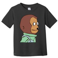 Awkward Look Meme Monkey Puppet Meme Toddler T-Shirt