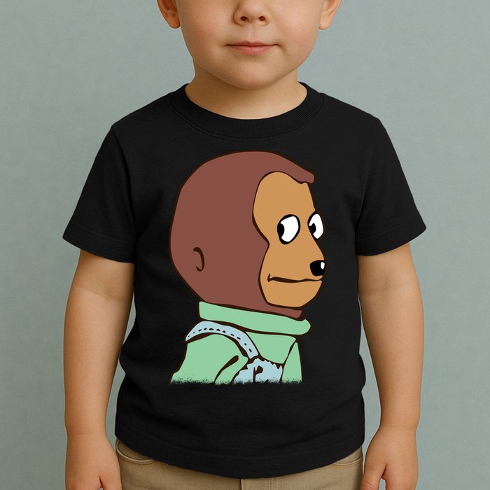 Awkward Look Meme Monkey Puppet Meme Toddler T-Shirt