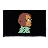 Awkward Look Meme Monkey Puppet Meme Microfiber Hand Towel