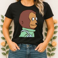 Awkward Look Meme Monkey Puppet Meme Womens T-Shirt