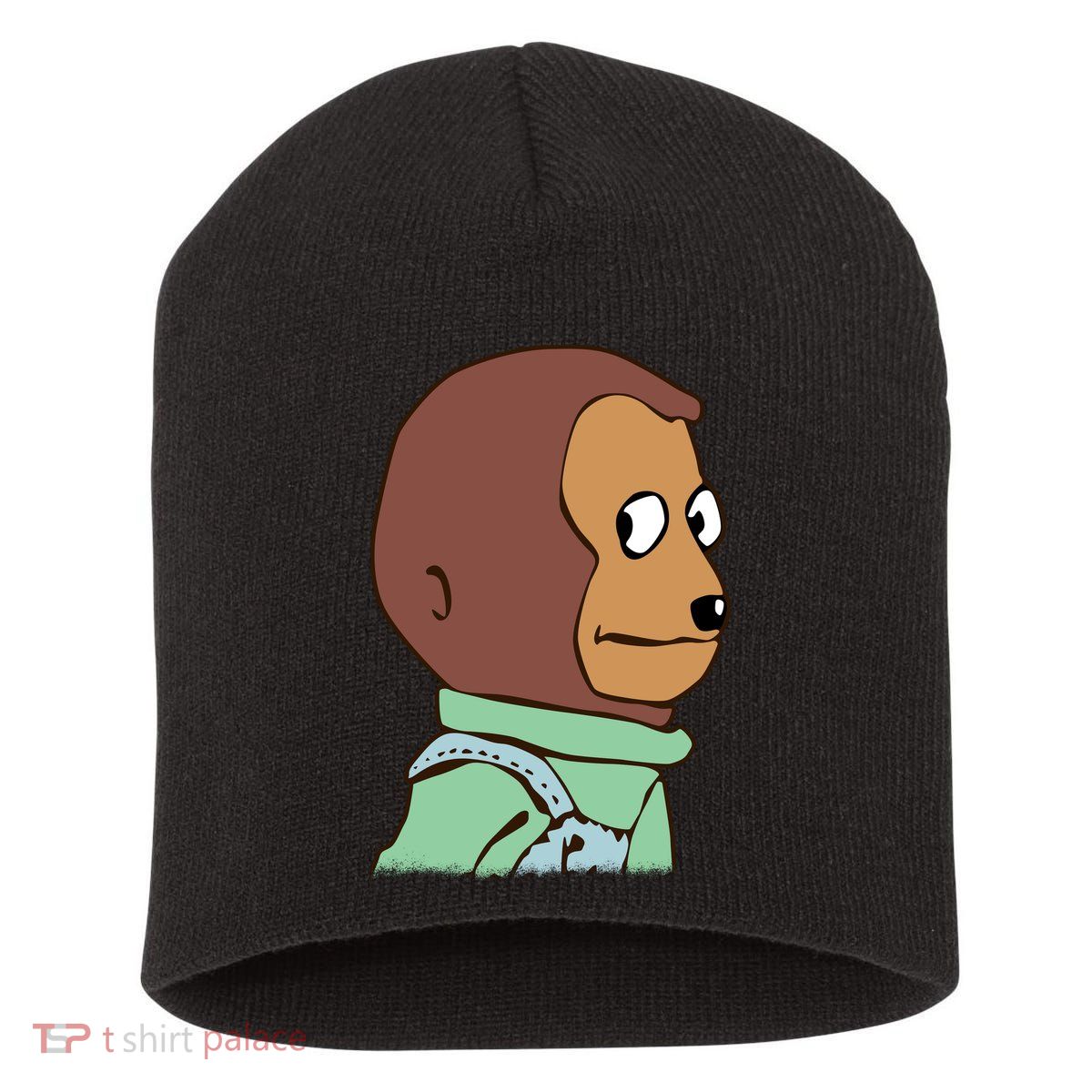 Awkward Look Meme Monkey Puppet Meme Short Acrylic Beanie