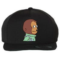 Awkward Look Meme Monkey Puppet Meme Wool Snapback Cap