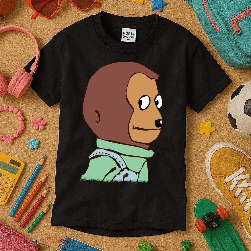 Awkward Look Meme Monkey Puppet Meme Kids T-Shirt