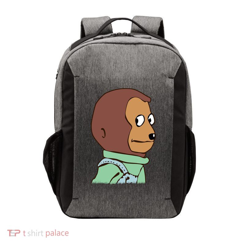 Awkward Look Meme Monkey Puppet Meme Vector Backpack