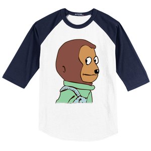 Awkward Look Meme Monkey Puppet Meme Baseball Sleeve Shirt