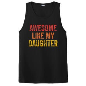 Awesome Like My Daughter Retro PosiCharge Competitor Tank