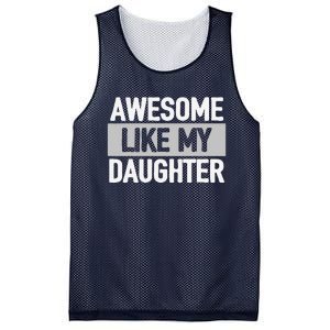 Awesome Like My Daughter Mesh Reversible Basketball Jersey Tank