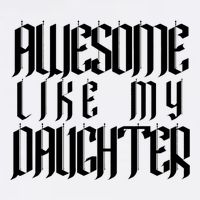Awesome Like My Daughter Funny Dad Joke Fathers Day Cute Cooling Performance Crew T-Shirt