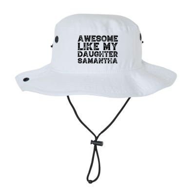 Awesome Like My Daughter Samantha Mothers Fathers Day Funny Bucket Hat