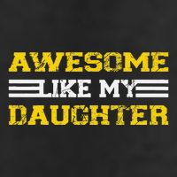 Awesome Like My Daughter Awesome Father Day Funny Dad Adult Drive Performance Visor