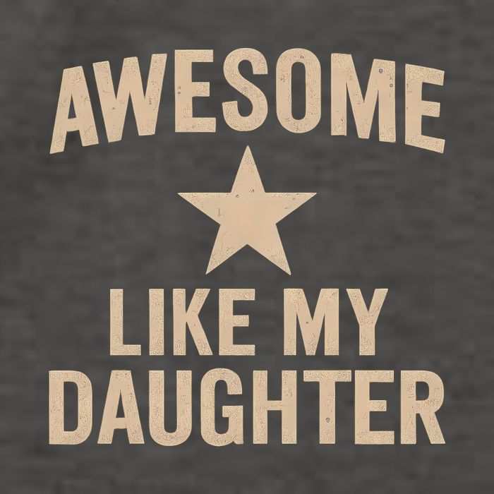 Awesome Like My Daughter - Perfect for Father's Day Vector Backpack