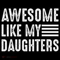 Awesome Like My Daughter Funny Fathers Day Impact Tech Backpack