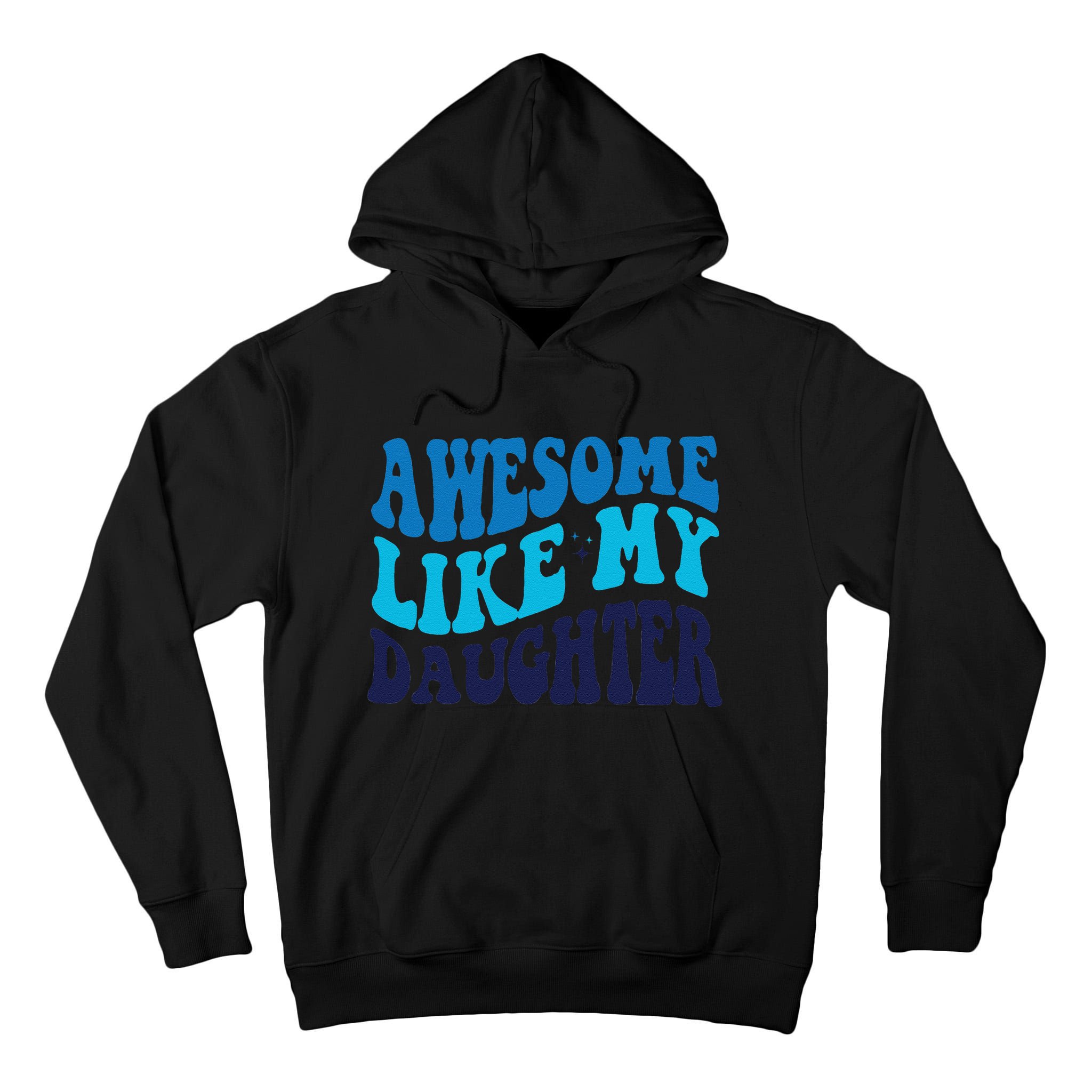 Awesome Like My Daughter Best Dadfunny Father Daddy Dad Tall Hoodie