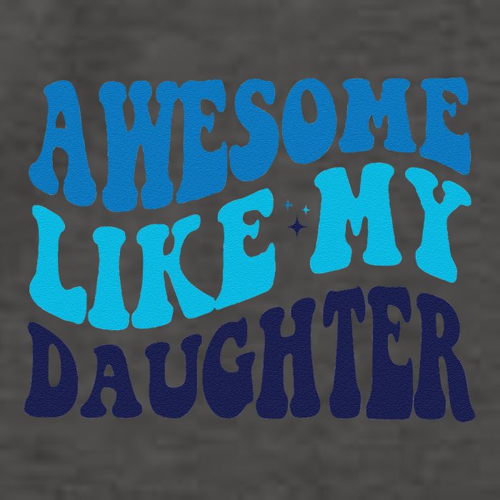 Awesome Like My Daughter Best Dadfunny Father Daddy Dad Vector Backpack