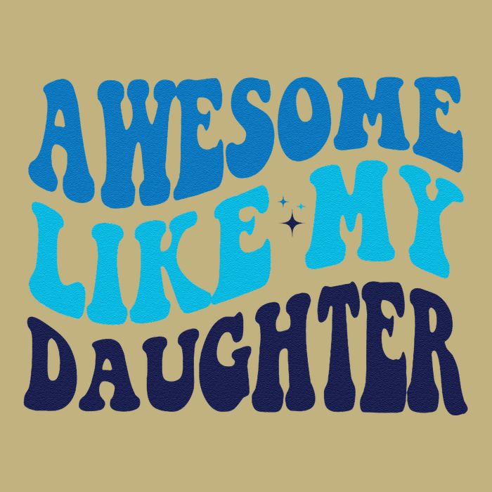 Awesome Like My Daughter Best Dadfunny Father Daddy Dad Cooling Performance Long Sleeve Crew