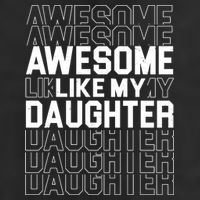 Awesome Like My Daughter Cute Parent Gift 11oz C Handle Ceramic Mug