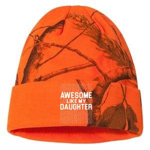 Awesome Like My Daughter Cute Parent Gift Kati Licensed 12" Camo Beanie