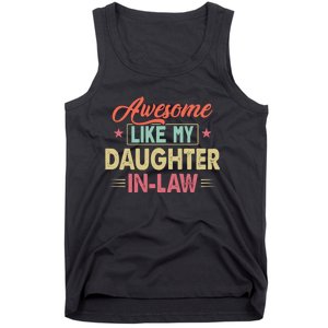 Awesome Like My Daughter In Law Family Lovers Fathers Day Tank Top