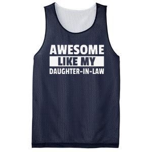 Awesome Like My Daughter In Law Mesh Reversible Basketball Jersey Tank