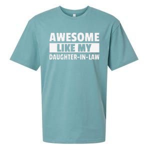 Awesome Like My Daughter In Law Sueded Cloud Jersey T-Shirt