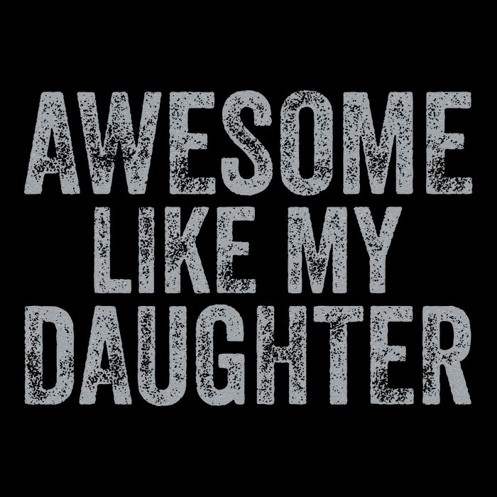 Awesome Like My Daughter Gifts Man Funny Fathers Day Dad Visor