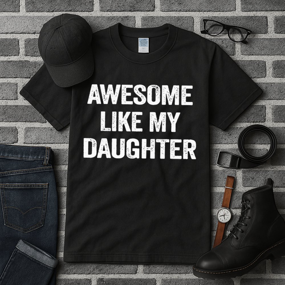 Awesome Like My Daughter Tall T-Shirt