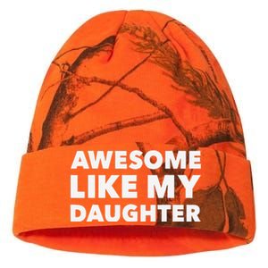 Awesome Like My Daughter For Fathers Day Birthday Christmas Kati Licensed 12" Camo Beanie