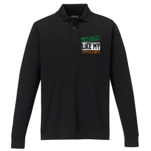 Awesome Like My Daughter In Law Proud Family Lovers Performance Long Sleeve Polo