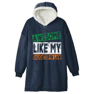 Awesome Like My Daughter In Law Proud Family Lovers Hooded Wearable Blanket