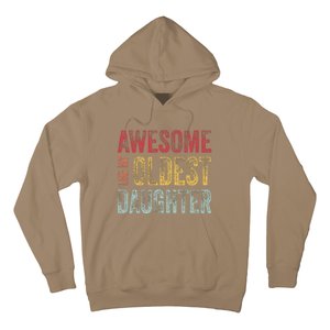 Awesome Like My Oldest Daughter Man Funny Fathers Day Dad Hoodie