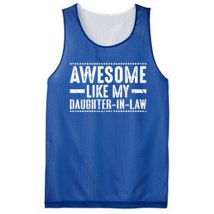 Awesome Like My Daughter In Law Cool Gift Mesh Reversible Basketball Jersey Tank