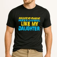 Awesome Like My Daughter Fathers Day Dad Cooling Performance Crew T-Shirt