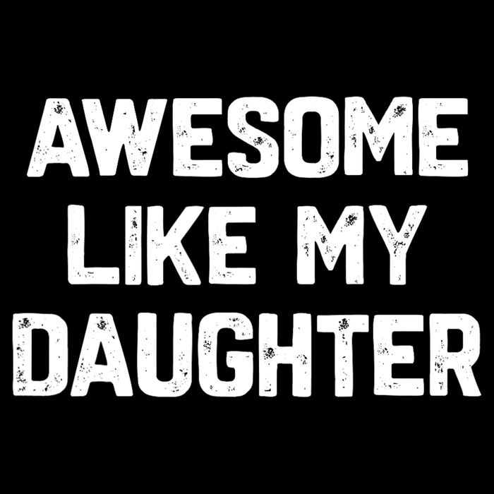 Awesome Like My Daughter Funny Fathers Day Gift Dad 16 in Basic Backpack
