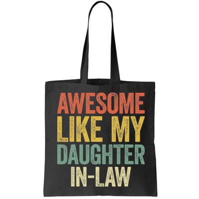 Awesome Like My Daughter In Law Women Parents Day Bag