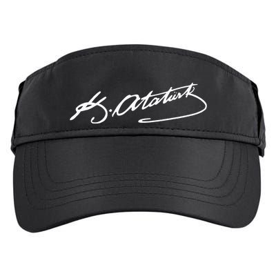 Ataturk Logo Mustafa Kemal AtatüRk Signature Imza TüRkiye Adult Drive Performance Visor