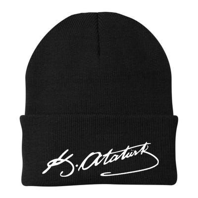 Ataturk Logo Mustafa Kemal AtatüRk Signature Imza TüRkiye Beanie
