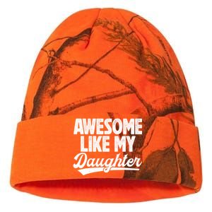 Awesome Like My Daughter Fathers Day From Daughter Dad Kati Licensed 12" Camo Beanie