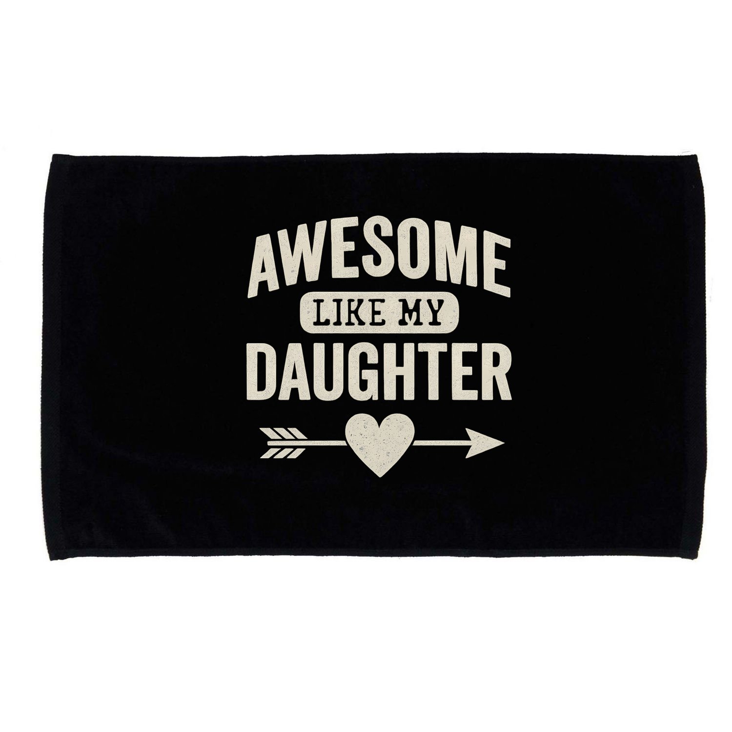 Awesome Like My Daughter Microfiber Hand Towel